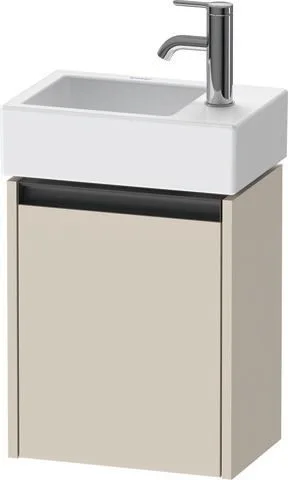 Duravit Ketho.2 Waschtischunterbau wandhängend Taupe Supermatt 364x238x440 mm - K25071R83830000 K25071R83830000