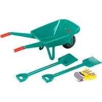 Bosch Gartenset mit Schubkarre 4-teilig, Gartenspielgerät grün