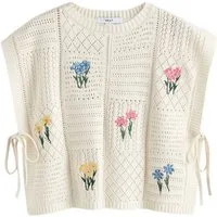 Next Stricktop Tanktop-Cover-up mit Lochstickerei (1-tlg)