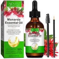 ALIVER Haaröl Monardaöl Wilde Bergamotte Monarda Bienenbalsam Ätherisches Hautöl, 1-tlg., Haaröl, Augenbrauen, Wimpern,Gesicht