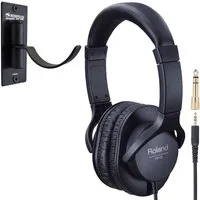 Roland Audio Roland RH-5 mit Wand-Halterung HiFi-Kopfhörer