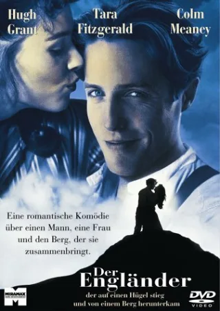 Der Engländer der auf einen Hügel stieg und von einem Berg herunterkam