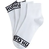 HUGO Freizeitsocken 2P SH LOGO CC W (Set, 2-Paar, 2er) mit Logobund