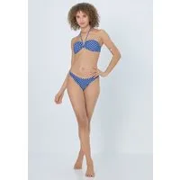 LSCN by LASCANA Bandeau-Bikini mit grafischem Allover-Print