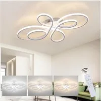 ZMH LED Deckenleuchte Wohnzimmer Modern Schmetterlingforming Flur, Hochwertige Material, LED fest integriert