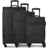 Smartbox Kofferset Edition 04 4 Rollen Kofferset 3-teilig mit Dehnfalte, (Set)