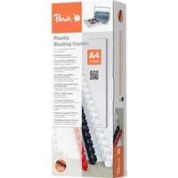 Binderücken 10 mm A4 weiß, 100 Stück
