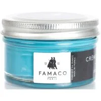 Famaco FAMACO Ledercreme Schuhemulsion für Glattleder 50 ml Blau-Töne Schuhcreme