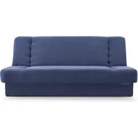 MOEBLO Schlafsofa Cyprus, Sofa Kippsofa Klappsofa Clic-Clack Couch für Wohnzimmer Federkern Sofagarnitur Polstersofa - 192x85x92 cm -, mit Bettkasten und Schlaffunktion
