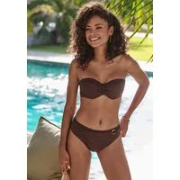 LASCANA Bügel-Bandeau-Bikini-Top Fay, aus eleganter Strukturware