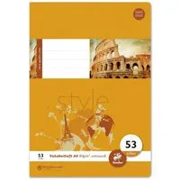 Staufen Spiel Staufen Vokabelheft Style A4 - Lineatur 53 mit Mittellinie, 32 Blatt