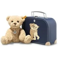 Steiff Kuscheltier Steiff Teddybär Ben 21 cm im Koffer beige 114021