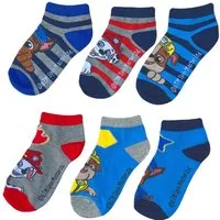 PAW PATROL Sneakersocken PAW PATROL Socken Set 6 Paar Jungensocken kurze Kindersocken