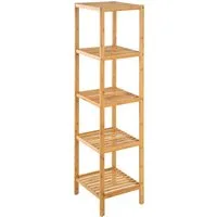 tectake Badregal Paola, Set 1-tlg., aus Bambus