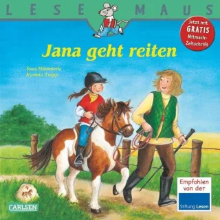 LESEMAUS Band 76: Jana geht reiten