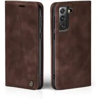 Tec-Expert Handyhülle Tasche Hülle für Samsung Galaxy S21 FE 4G/5G 6.4 Zoll, 6.4, Cover Klapphülle Case mit Kartenfach Fliphülle aufstellbar