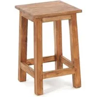 DESIGN DELIGHTS Hocker Sitzhocker MADERO, 48x30cm(HxB) Altholz Holzhocker, massivholz Hocker