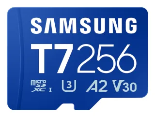 Samsung T7 MB-MB256T | mb-mb256t/ww | Flash-Speicherkarte - 256 GB