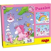 Haba Puzzle Einhorn Glitzerglück, 45 Puzzleteile