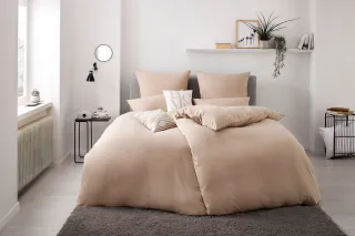 OTTO home Bettwäsche "Desner" 3 Premium Qualität, 100 % Polyester, sehr weich, uni, ab 135x200 cm