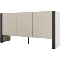MIRJAN24 Kommode 150 3D Tore 03 (mit drei Drehtüren), 151x41x79 cm