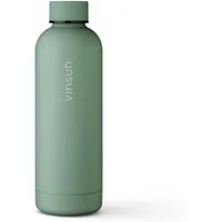 Vinsun Isolierflasche Edelstahl Flasche 500ml, Thermoflasche Kohlensäure geeignet, BPA frei, Auslaufsicher, doppelwandig, bruchsicher, geruchs- & geschmacksneutral
