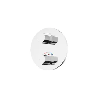 Steinberg Serie 260 Fertigmontageset 10041333 für Unterputzthermostat, chrom