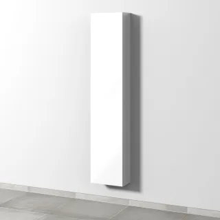 Sanipa 3way Hochschrank mit 1 Tür, Weiß-Glanz SF16278