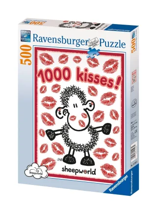 Ravensburger 14593 Puzzle - Sheepworld 1000 kisses (500 Teile)