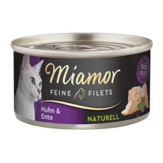 Miamor Feine Filets Naturelle Huhn und Ente 24x80 g