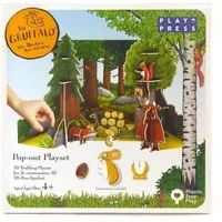 suebidou Das Gruffalo-Spielset Pop Out Spiel für Kinder zum Aufbauen/Spielen Konstruktions-Spielset, nachhaltig, kreativ