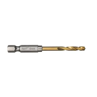 Milwaukee Metallbohrer SHOCKWAVE HSS-G TiN 4,0mm - 10 Stück - 4932478178