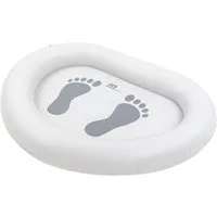 mSpa Fußbad Miweba MSpa Whirlpool aufblasbares Fußbad, 1-tlg., Ovales Pool-Fußbecken, 73x93cm Fußwanne - Pool-Hygiene