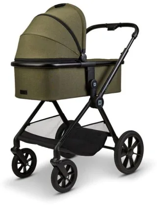 Moon Kombikinderwagen Clicc moss green melange