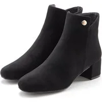LASCANA Sommerstiefelette Stiefelette mit bequemen Blockabsatz, Ankle Boots, Stiefel VEGAN