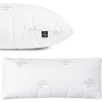 SEI Design Kopfkissen Schlafkissen Kissen Mikrofaserkissen Seitenschläferkissen 40x80, Füllung: 650g luxuriöse Mikrofaser, Bezug: Mikrofaser gesteppt, Seitenschläfer, Rückenschläfer, Bauchschläfer, Kissen, 1 Kopfkissen, vegane Alternative zu Daunenki