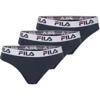 Fila Brasilslip WOMAN BRAZILIAN SLIP (3er Pack) mit elastischem Logobund