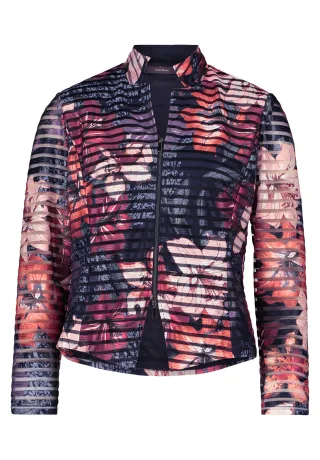 Vera Mont - Blazer-Jacke dark blue/dark red - Gr. - 42