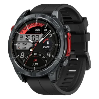 Zeblaze Stratos 4 1.43-inch AMOLED GPS 5ATM&IP69K Waterproof Built-in Flashlight Compass&Barometric Altimeter 60 days Ba