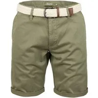 REPUBLIX Chinoshorts GAEL Herren Bermuda Short Hose Regular Fit inkl. Gürtel