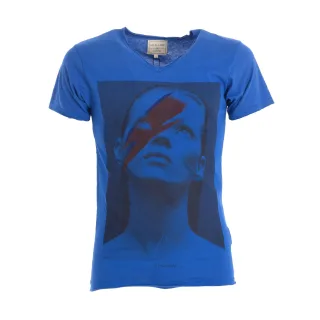 Kurzarm-T-Shirt für Männer mit Rundhalsausschnitt 13S1LT001