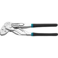 Zangenschlüssel 762-18 schwarz/blau, 180mm, Schnellverstellung Tipp-/Step