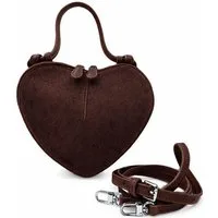 Der Trachtler Trachtentasche Handtasche Umhängetasche "Herzerl", - stilvolles Trachten-Accessoire