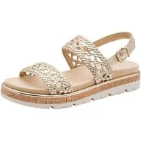 MARCO TOZZI FEEL, MT Soft Lining, Footbed mit Schließe Sandale FEEL