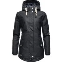 Navahoo Regenjacke Oceans Heart stylischer wasserdichter Regenmantel mit Kapuze