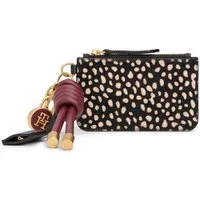 Tommy Hilfiger Schlüsselanhänger TH ESSENTAIL, Taschen Charm, Bag Charm, Accessoires, Mini Geldbeutel mit Muster