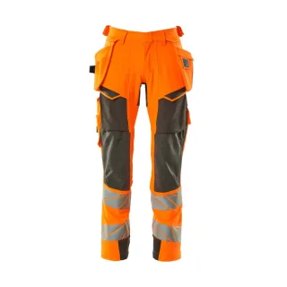 MASCOT Herren Hose mit Hängetaschen ACCELERATE SAFE Hi-vis Orange / Dunkelanthrazit 54 - 19031-711-1418-76C54