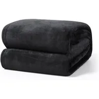 Wohndecke kuschelig warm, 2er Pack 150x200, Leonado Vicenti, Kuscheldecke flauschig weich, Einfarbig,2er Set