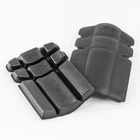 Qualitex Workwear Knieprotektor Kniepolster schwarz, zuschneidbar (2-tlg)