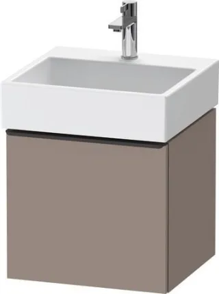 Duravit D-Neo Waschtischunterbau wandhängend Basalt Matt 484x442x440 mm - DE42700BD430000 DE42700BD430000